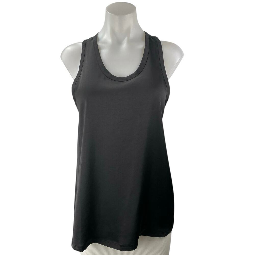 Michael Kors Women's Black Sleeveles Racerback Activewear Sposrts Tank Top Sz S